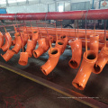 concrete pump spare parts 90 degree concrete pump boom elbow